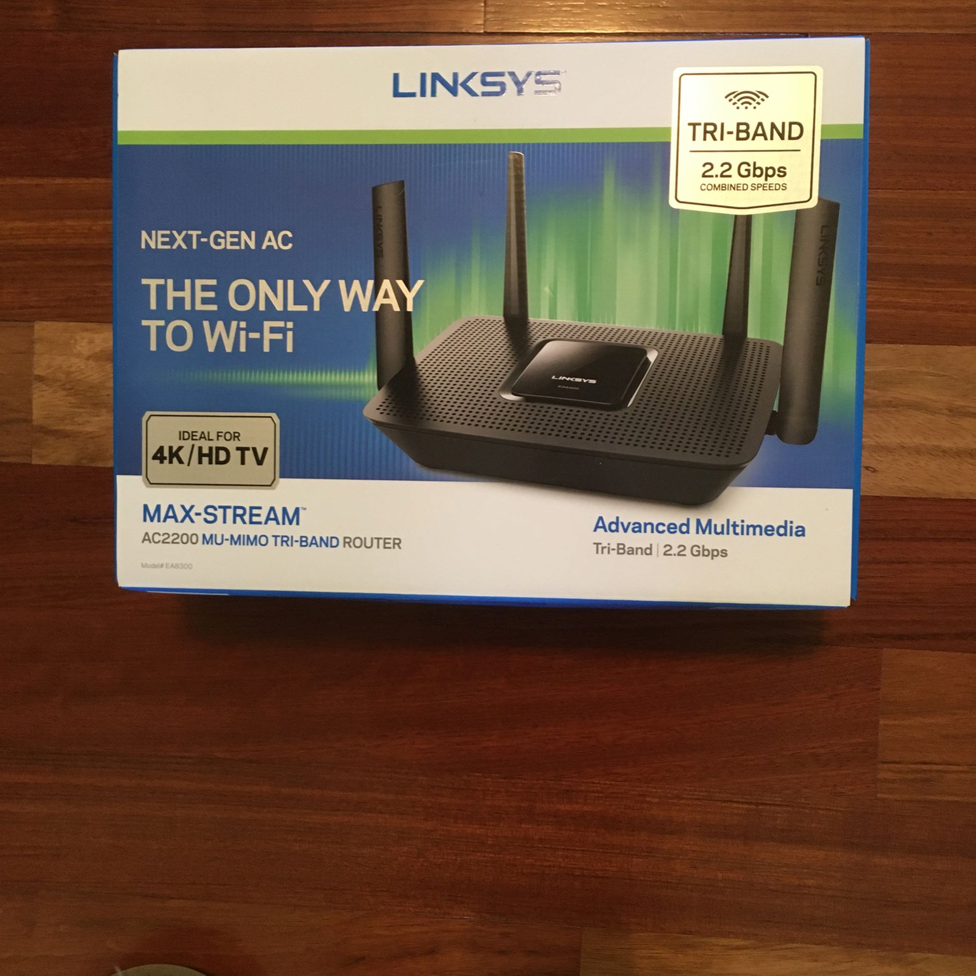 LinkSys Next-Gen 4K Wireless Router