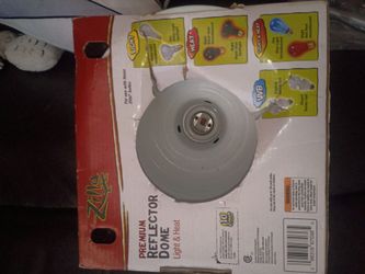 Zilla Premium Reflector Dome Light & Heat