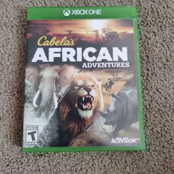 XBox Cabela's African Adventures 