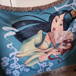 Mulan Threaded Blanket