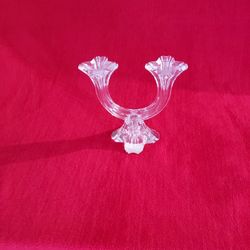 Crystal Glass Candle Holder