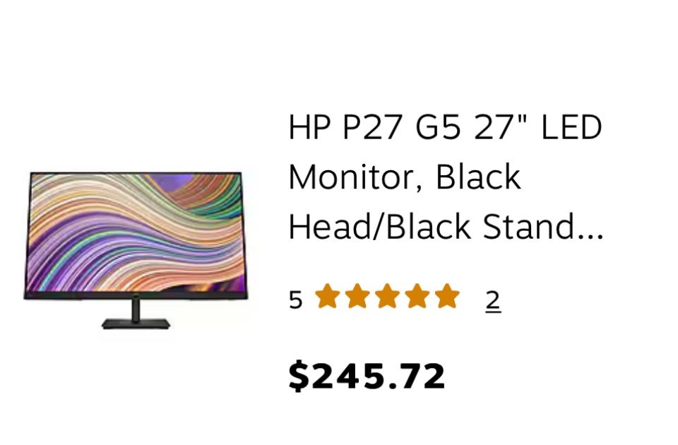 Monitor And Keyboard