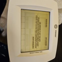 Trane Thermostat - Programmable And Touch Screen