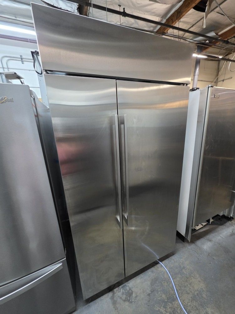 42" GE MONOGRAM BUILT IN STAINLESS STEEL REFRIGERATOR