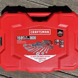 New Craftsman 159 piece tool set