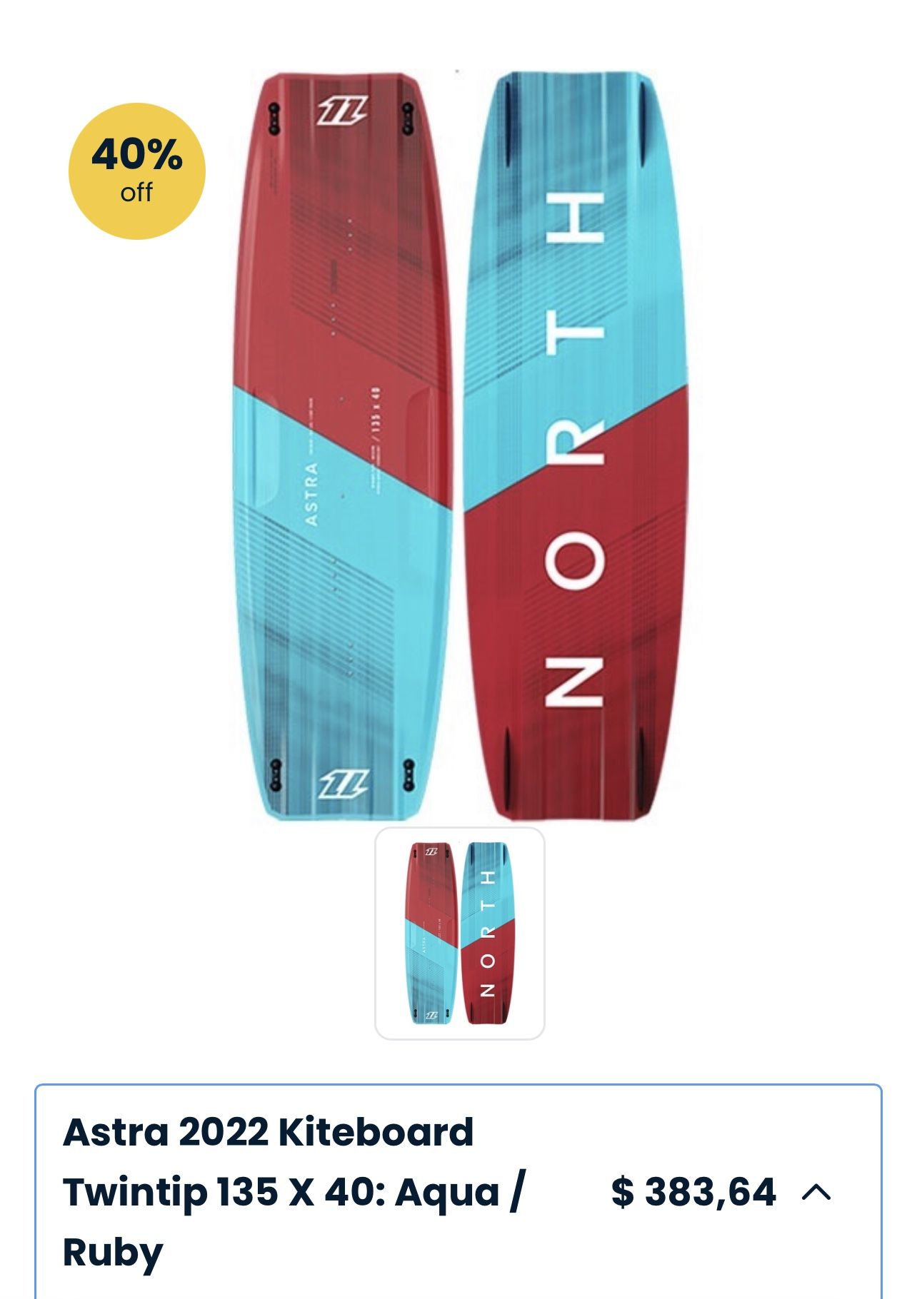 North Kiteboarding $150