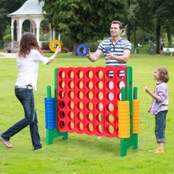 Jumbo Connect 4 Outdoor And Indoor Game Set