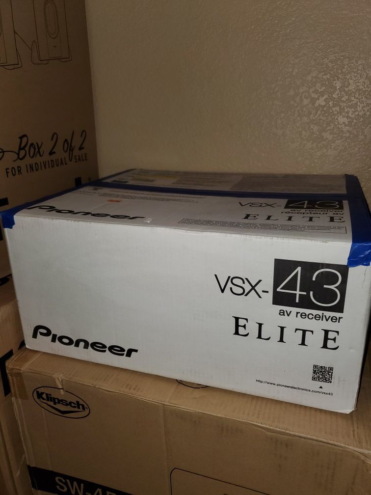 PIONEER VSX-43 ELITE RECEIVER 7.1
