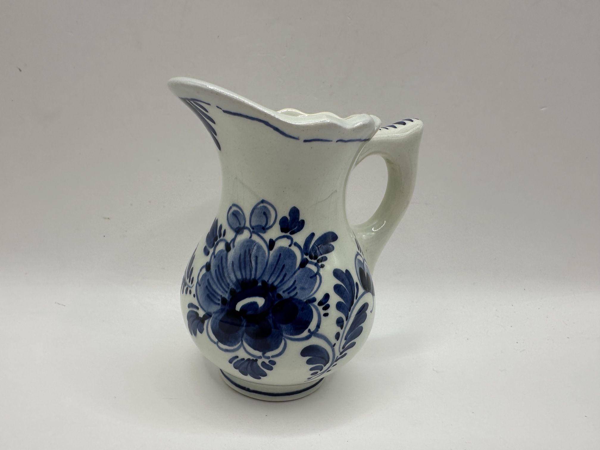Vintage Delft Blue Mini Creamer