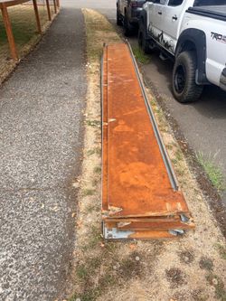 Free wood garage door