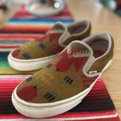 Vans All Nations Skate Jam Limited Edition Slip-on Shoes (Size 9)