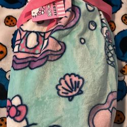 Hello Kitty Mermaid Blanket 