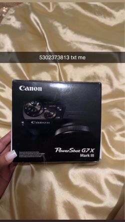 Canon power shot g7 x mark iii