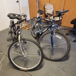 His & Hers Mountain Bikes