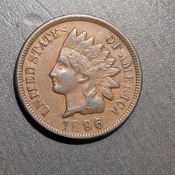 Mid To High Grade 1896 Indian Head Penny