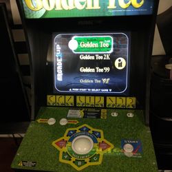 Golden Tee Arcade 1 Up Video Game