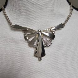 Art Deco Sterling Silver Necklace