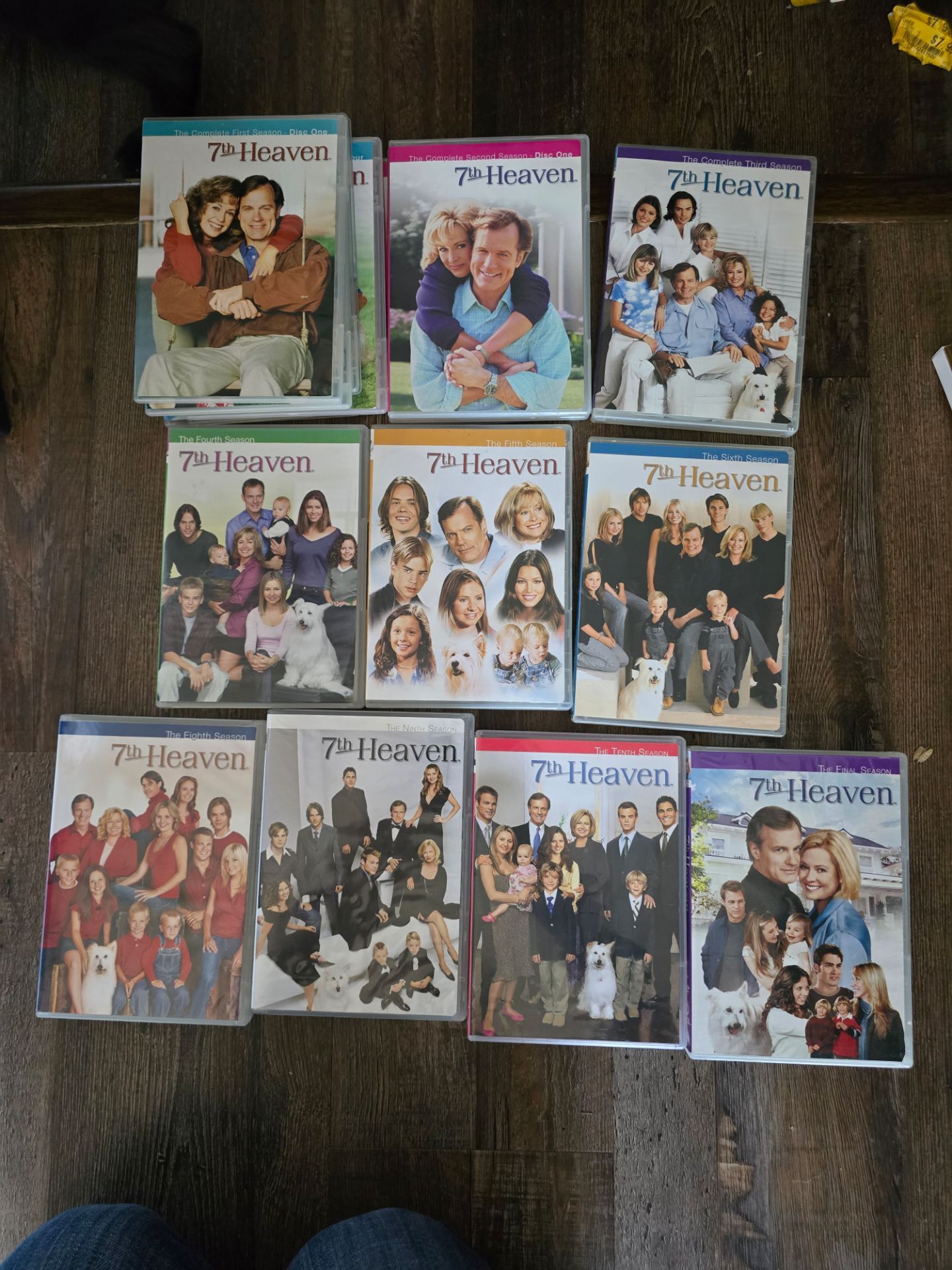 Seasons of 7th Heaven