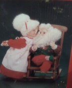 Animated mr. and mrs. Claus