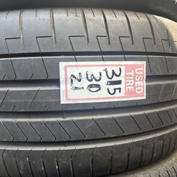 USED TIRE 315-30-21