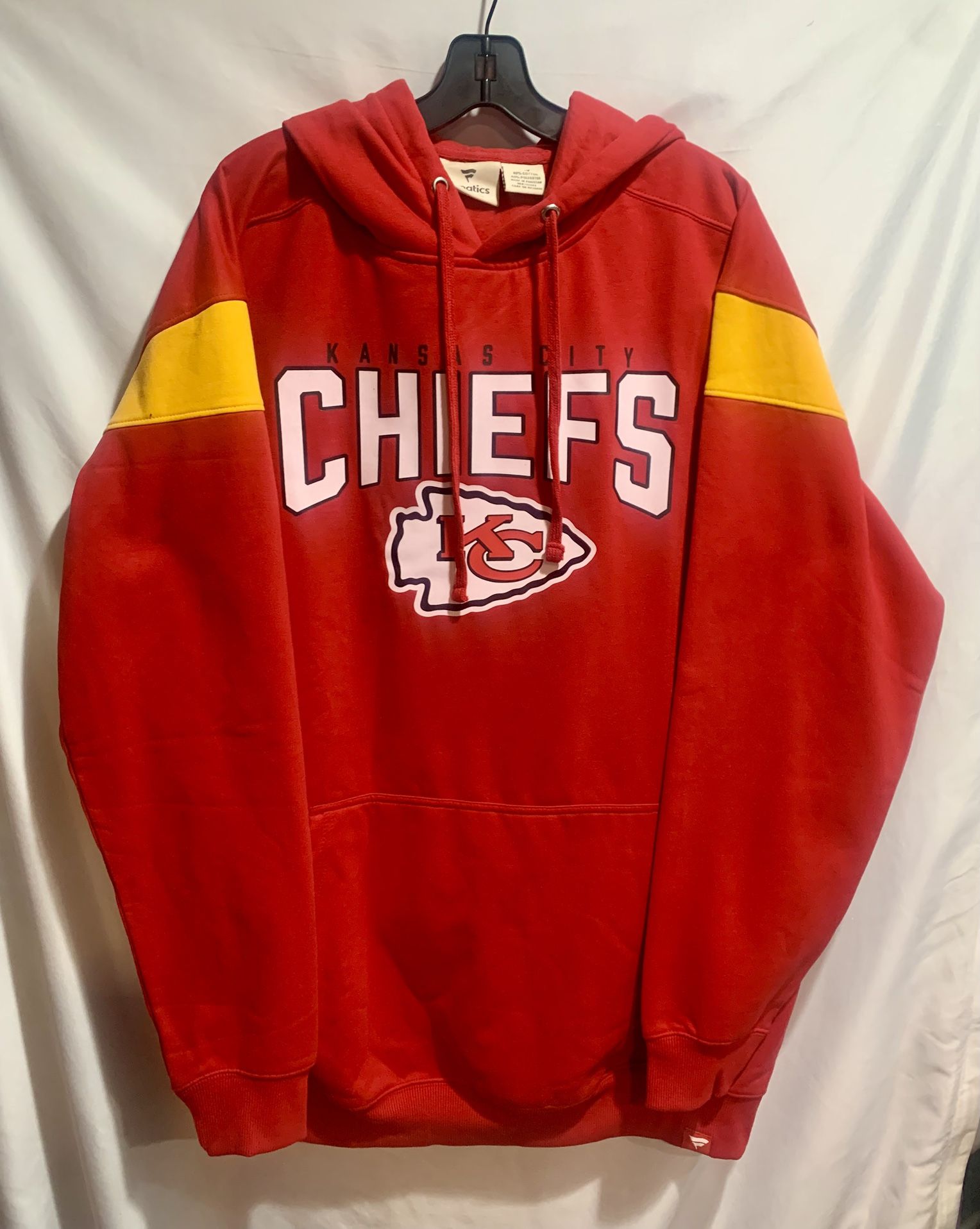 KC Chiefs Mens Pullover Hoodie 2XLT
