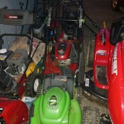 Mowers all run and ready to go