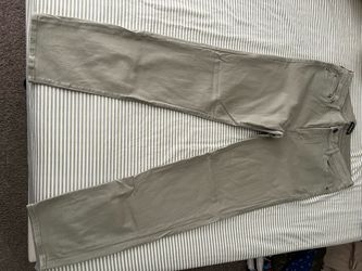 Light Olive Green Denim Jeans