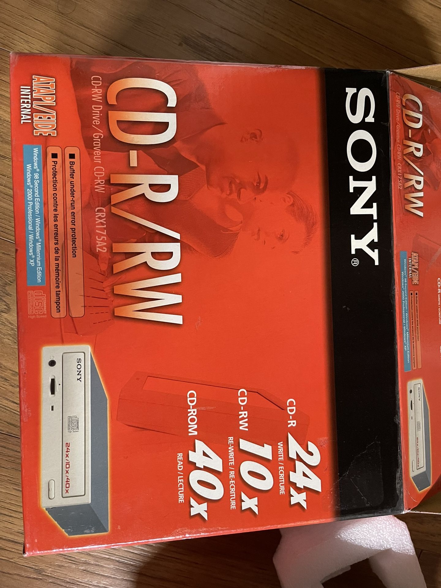 Sony CRX175A2 CD CD-R CD-RW 24x/10x/40