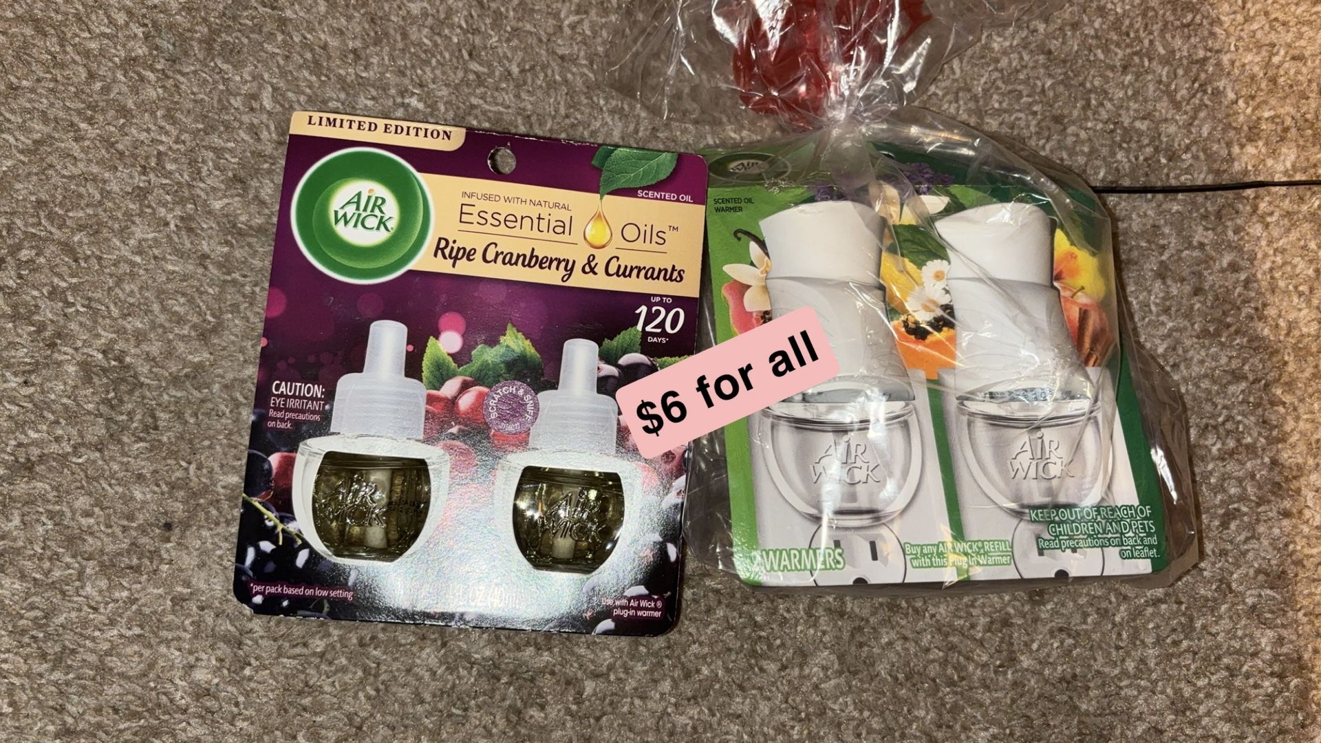 Airwick Plug & Refill Cranberry Scent