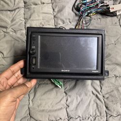 Sony Double Din Tv Radio 