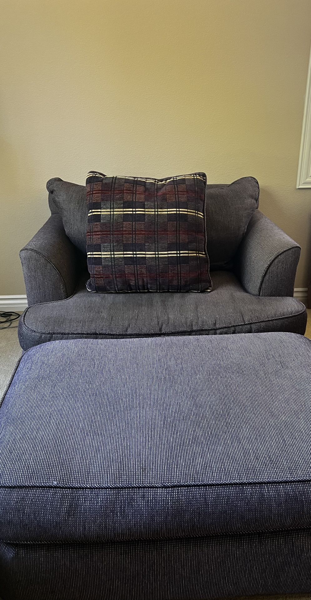 Sofa, Loveseat, Ottoman and Center Table - Smoke Free and Pet Free