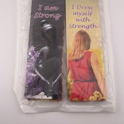 NewEights Feminine Bookmarks Collection of Inspiring and Motivational 