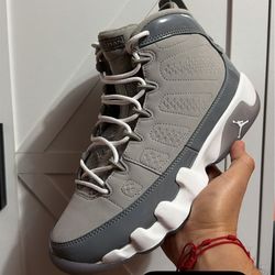 Air Jordan 9s “Cool Grey” Size 5.5Y