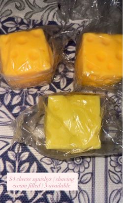 Cheese Squishies!