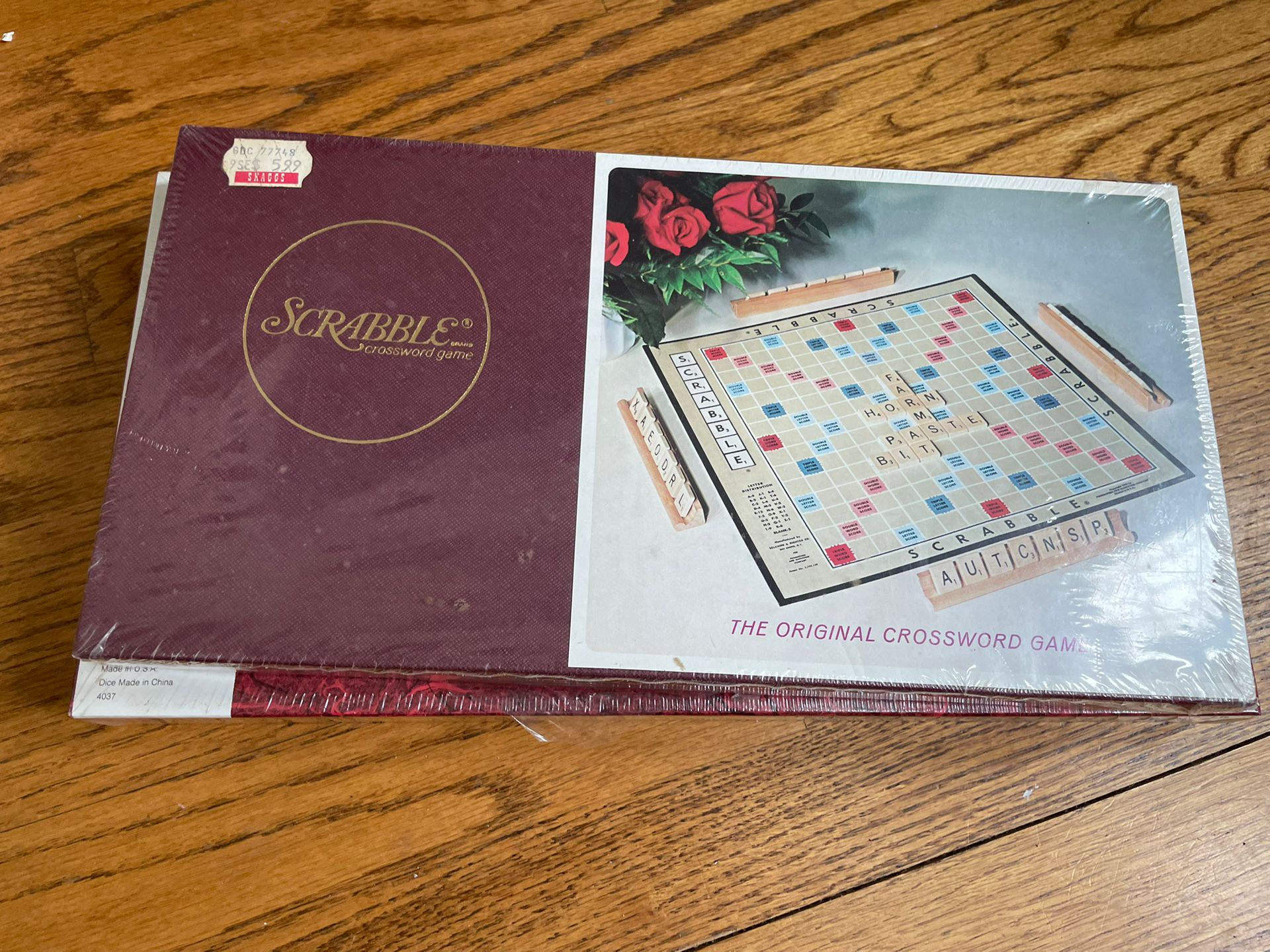 Vintage Scrabble And U/O Parcheesi  Both Sealed