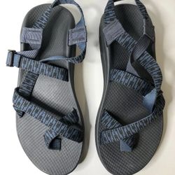 Chaco Blue Textile Hiking Trail Sport Strap Sandals Men’s Sz 10 US / 43 EU
