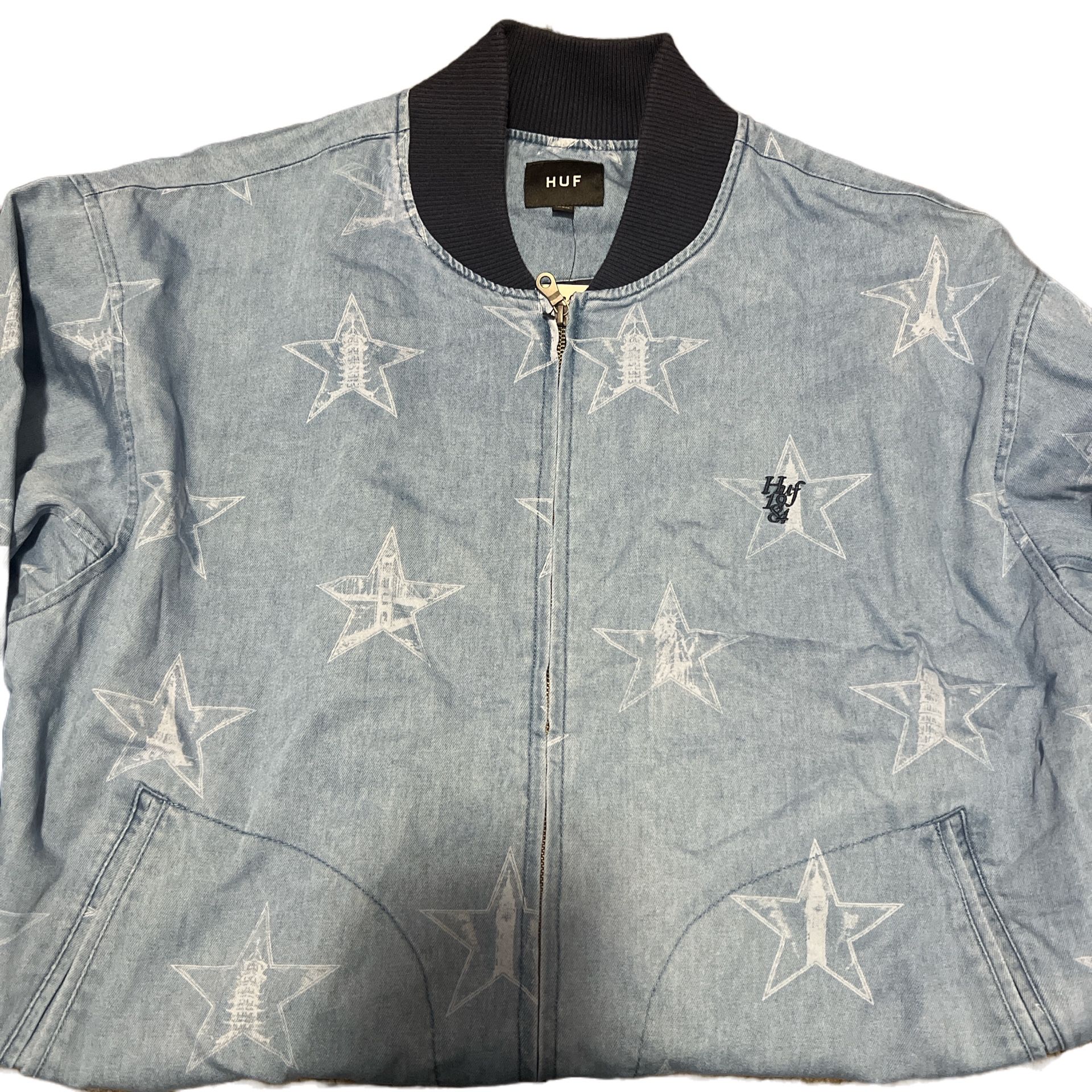 Huf Big Landmark Jacket Denim