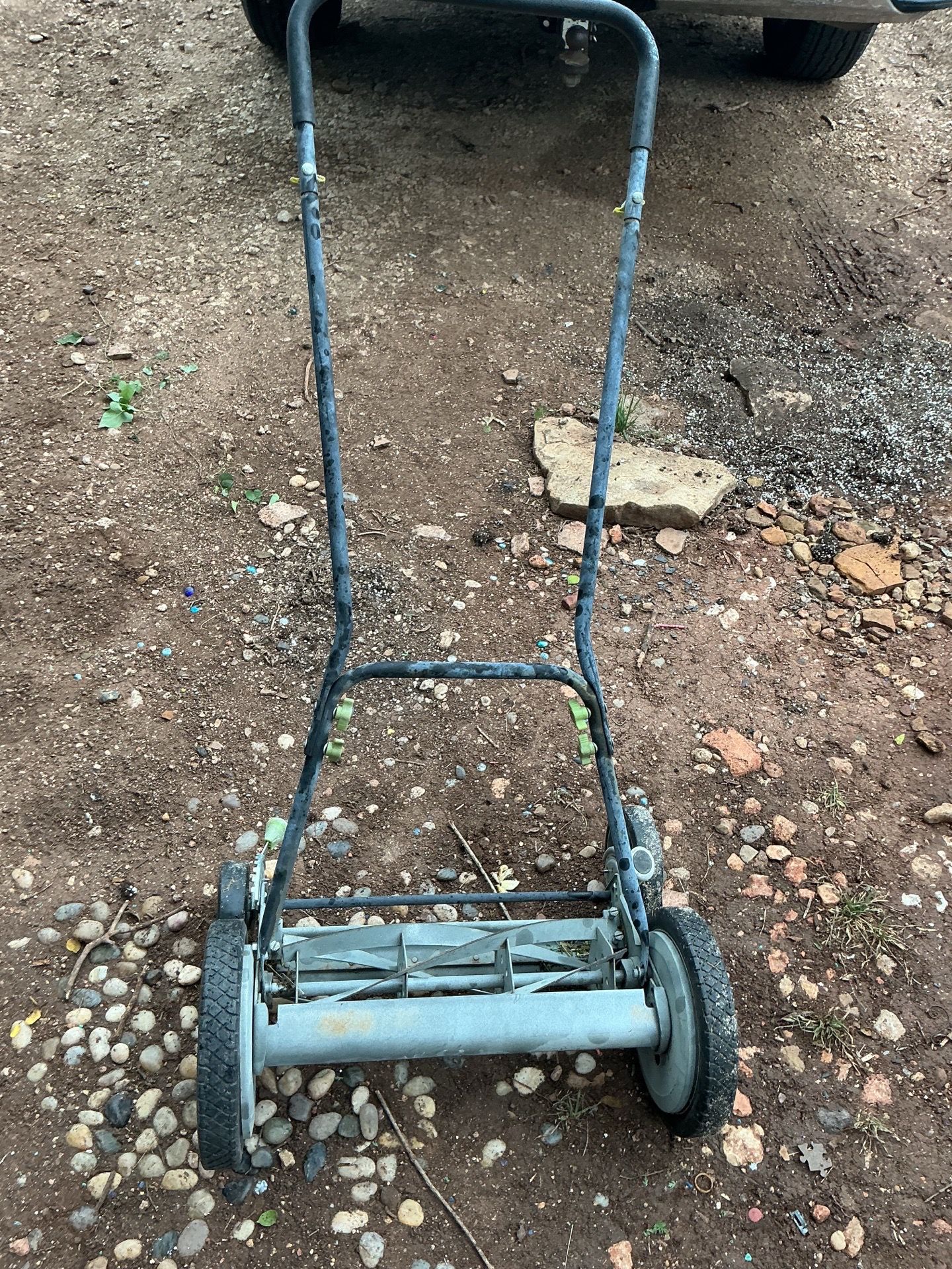 A lawn mower