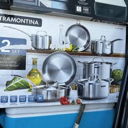 Pot And Pan Set ( Stainless Steel )