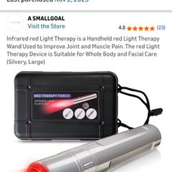 Infrared red Light Therapy is a Handheld red Light Therapy Wand Used to Improve Joint and Muscle Pain. The red Light Therapy Device is Suitable for Wh