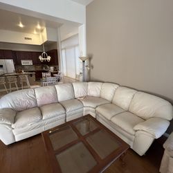 Leather Sectional Couch