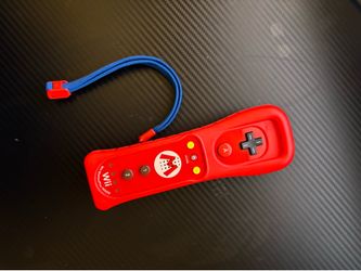 Red Nintendo Wii Remote