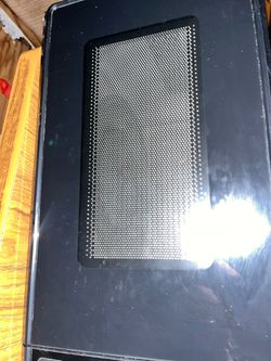 Black Microwave Oven