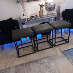 Set Of  3 BRAND NEW BARSTOOLS
