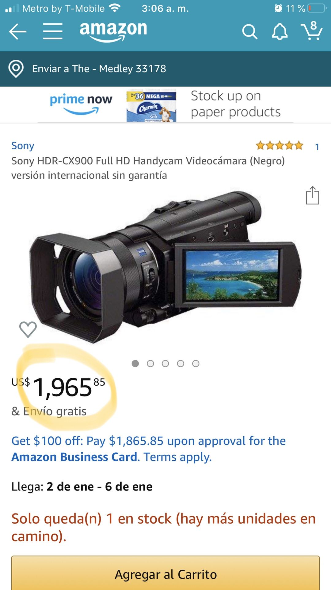 Sony HDR CX-900