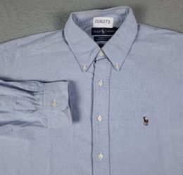 Men Ralph Lauren Long Sleeve Shirt 16/17
