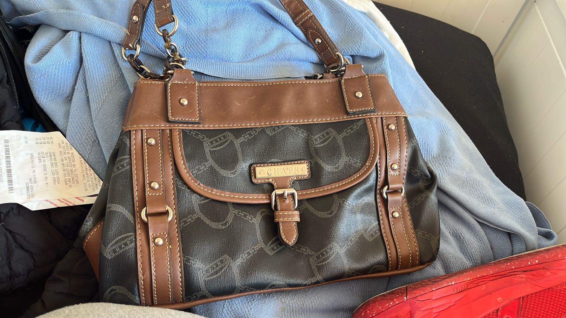Brown And Black Purse