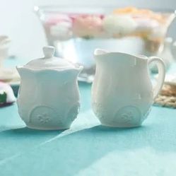 Princess House Marbella Sugar & Creamer