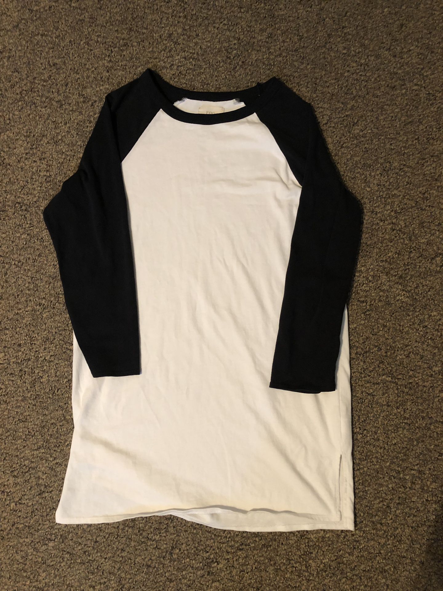 Fear of God FOG Baseball Tee Size S Collection One