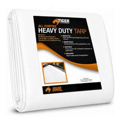 Tiger Tough 30x50 8 Mil Heavy Duty Waterproof Poly Tarp